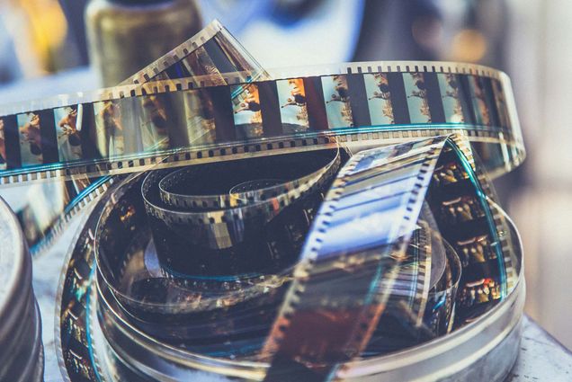 Photo: A stock photo of a pile of film.